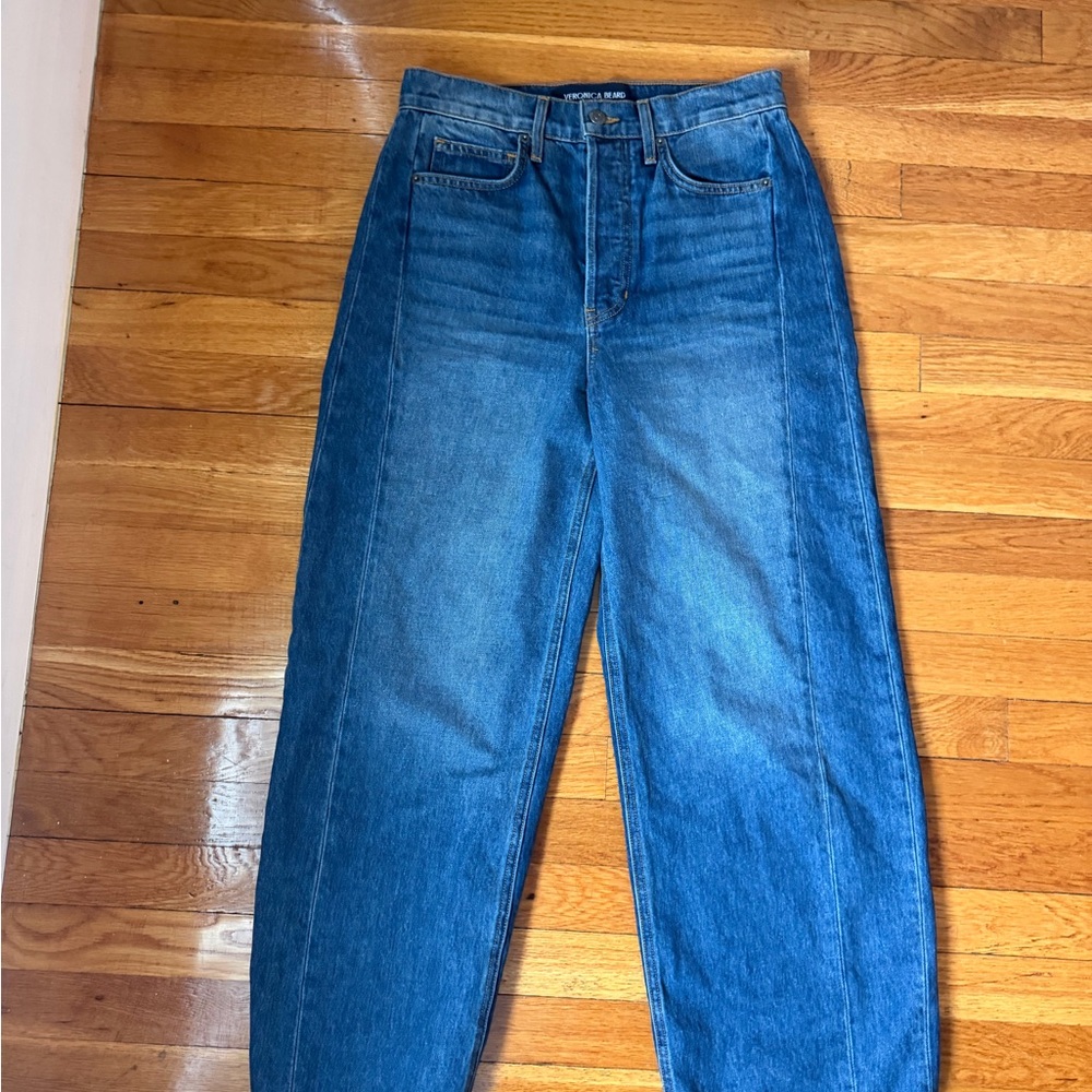 Veronica Beard High Rise Blue Jeans